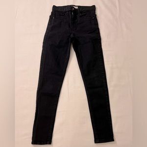 Topshop Jamie black jeans